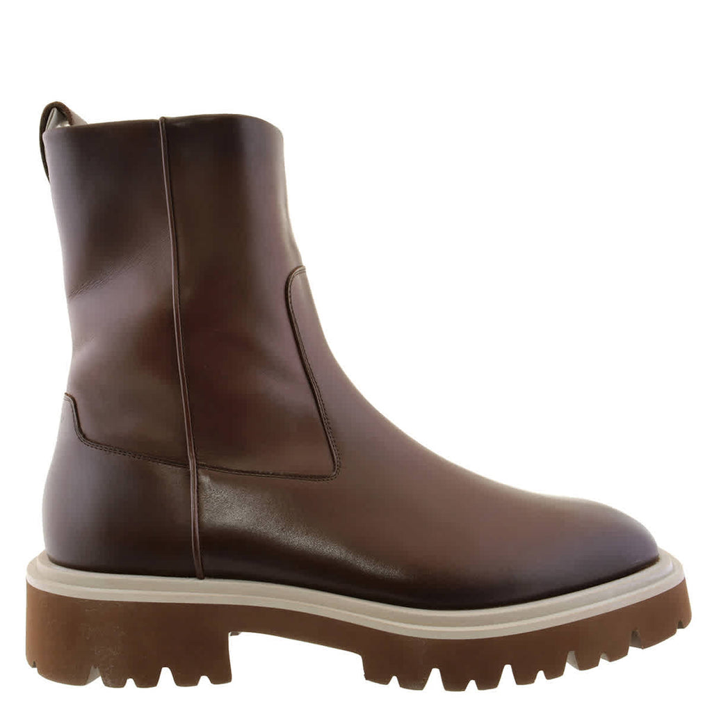 Ferragamo Leather Ankle Boots