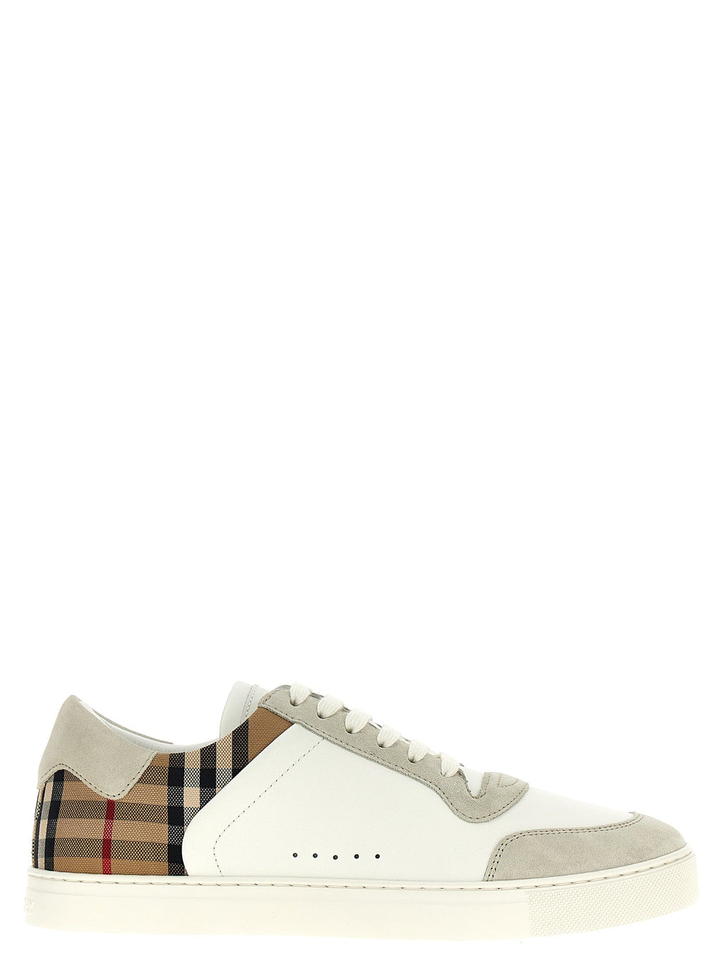 Burberry Men Check Sneakers