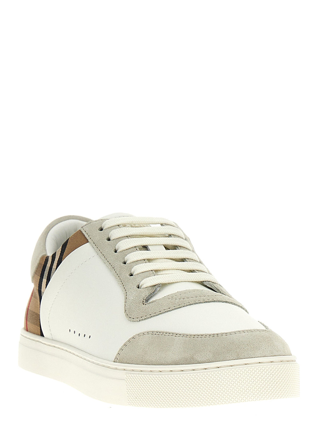 Burberry Men Check Sneakers