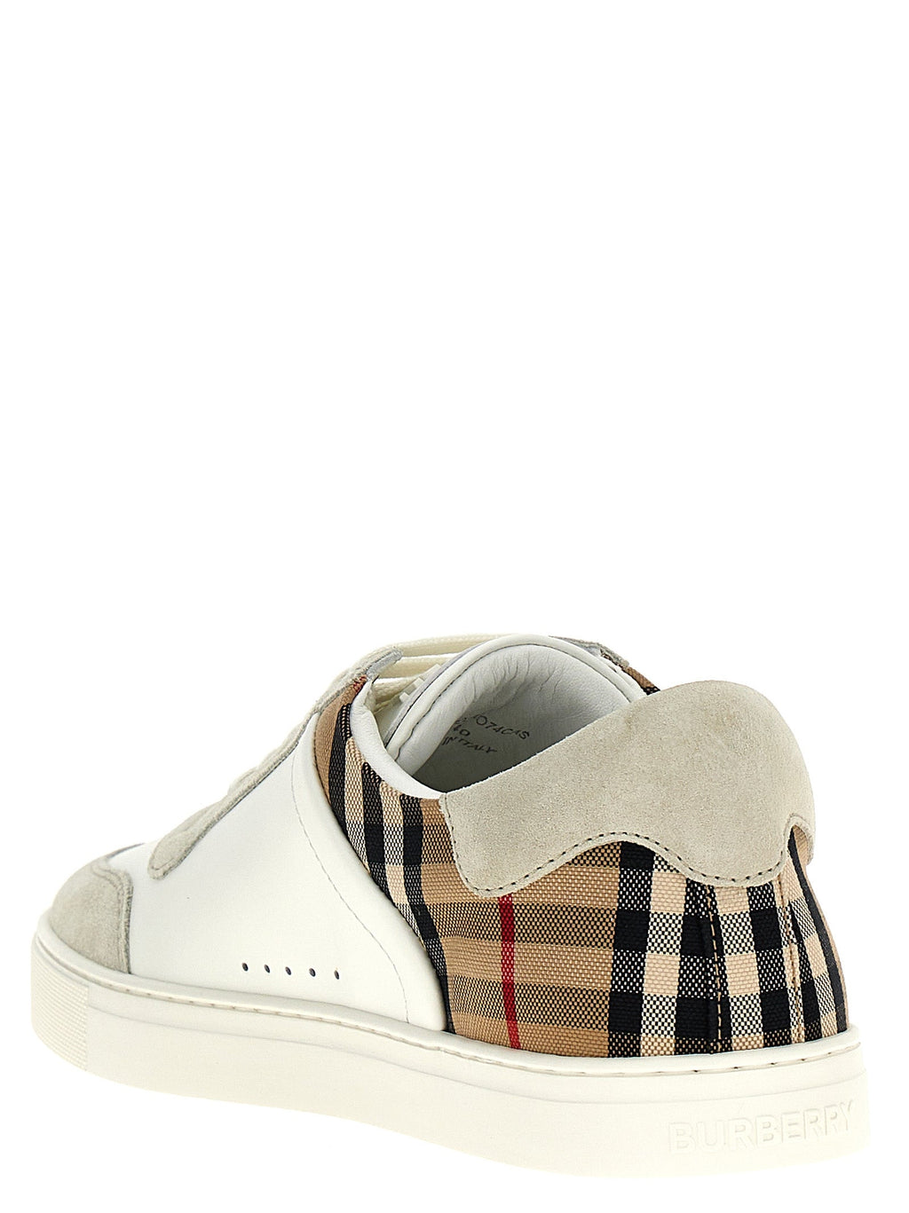 Burberry Men Check Sneakers