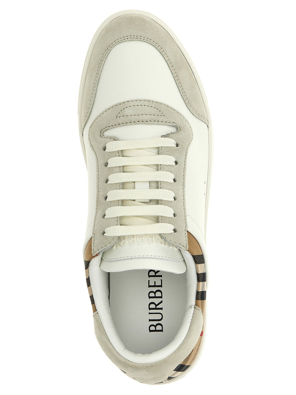 Burberry Men Check Sneakers