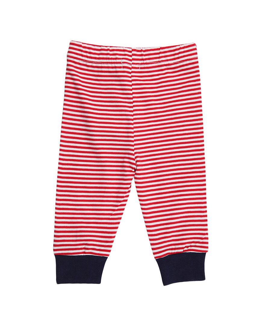 Lilly and Sid Sandy Seagull/Stripe Legging Set