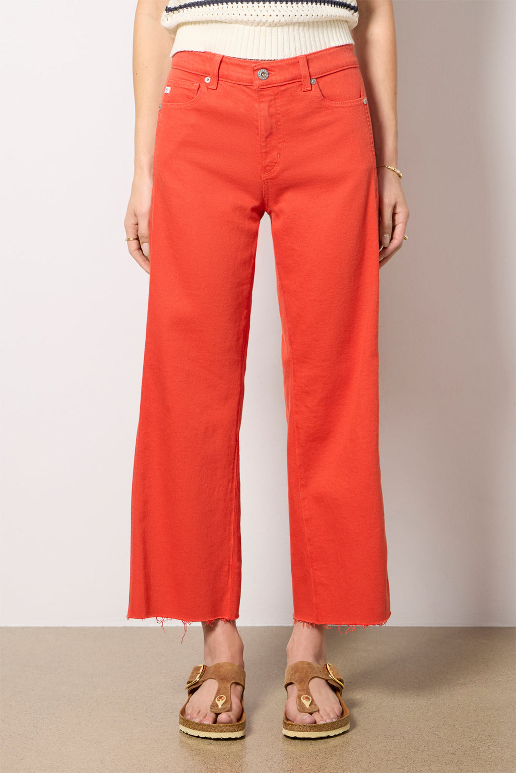 Women's Saige Wide Leg Crop Jeans