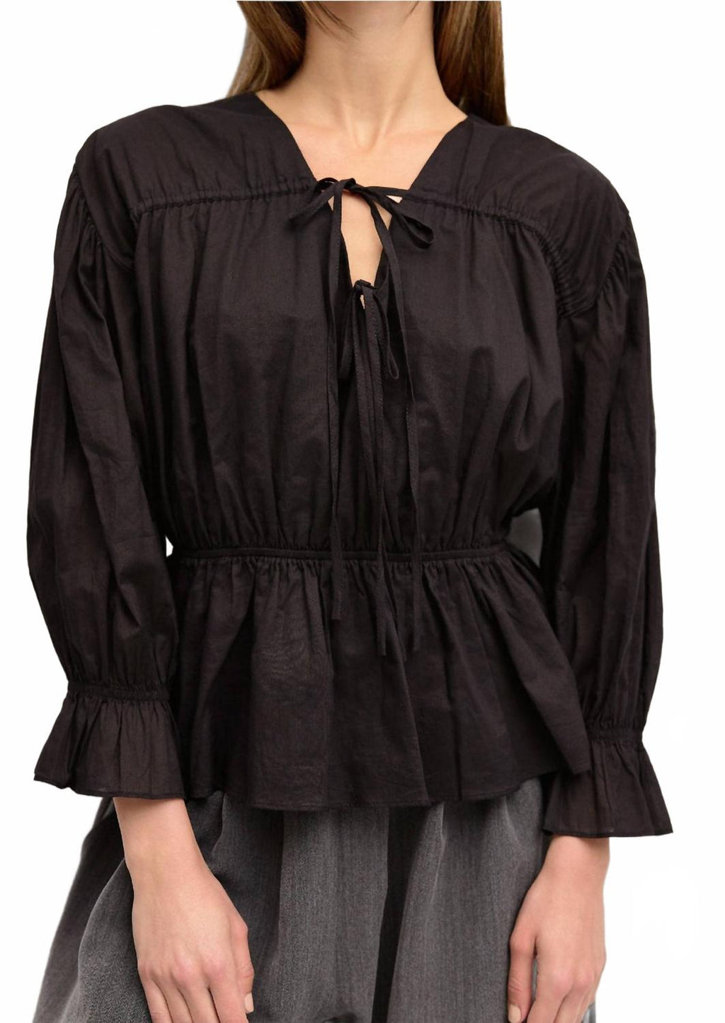 Selina Top In Black