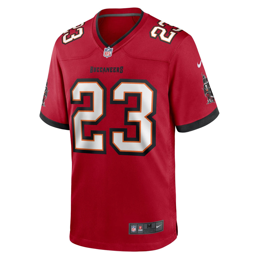 Tampa Bay Buccaneers Tykee Smith Red Game Jersey
