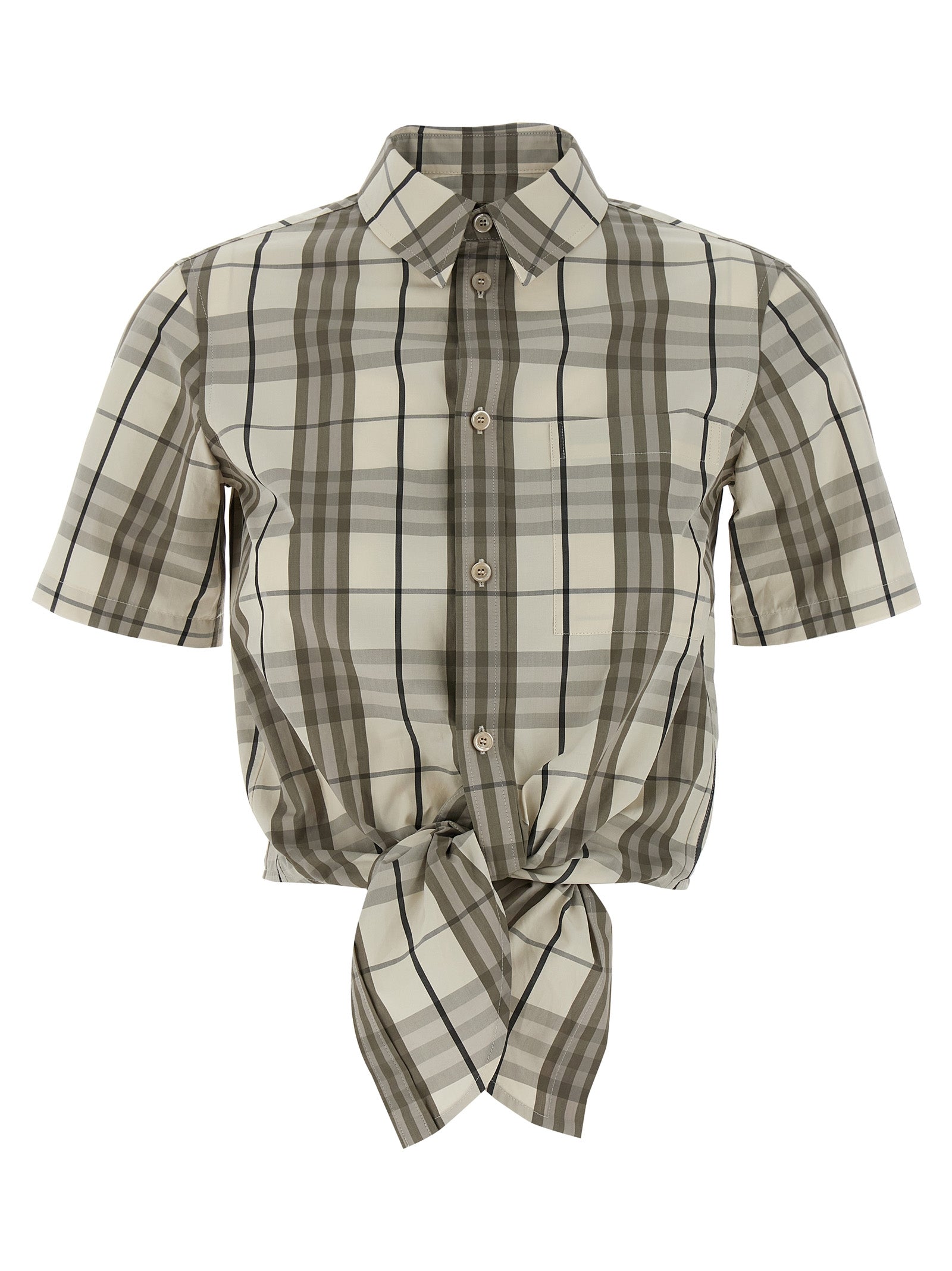 Burberry Women Cropped Shirt