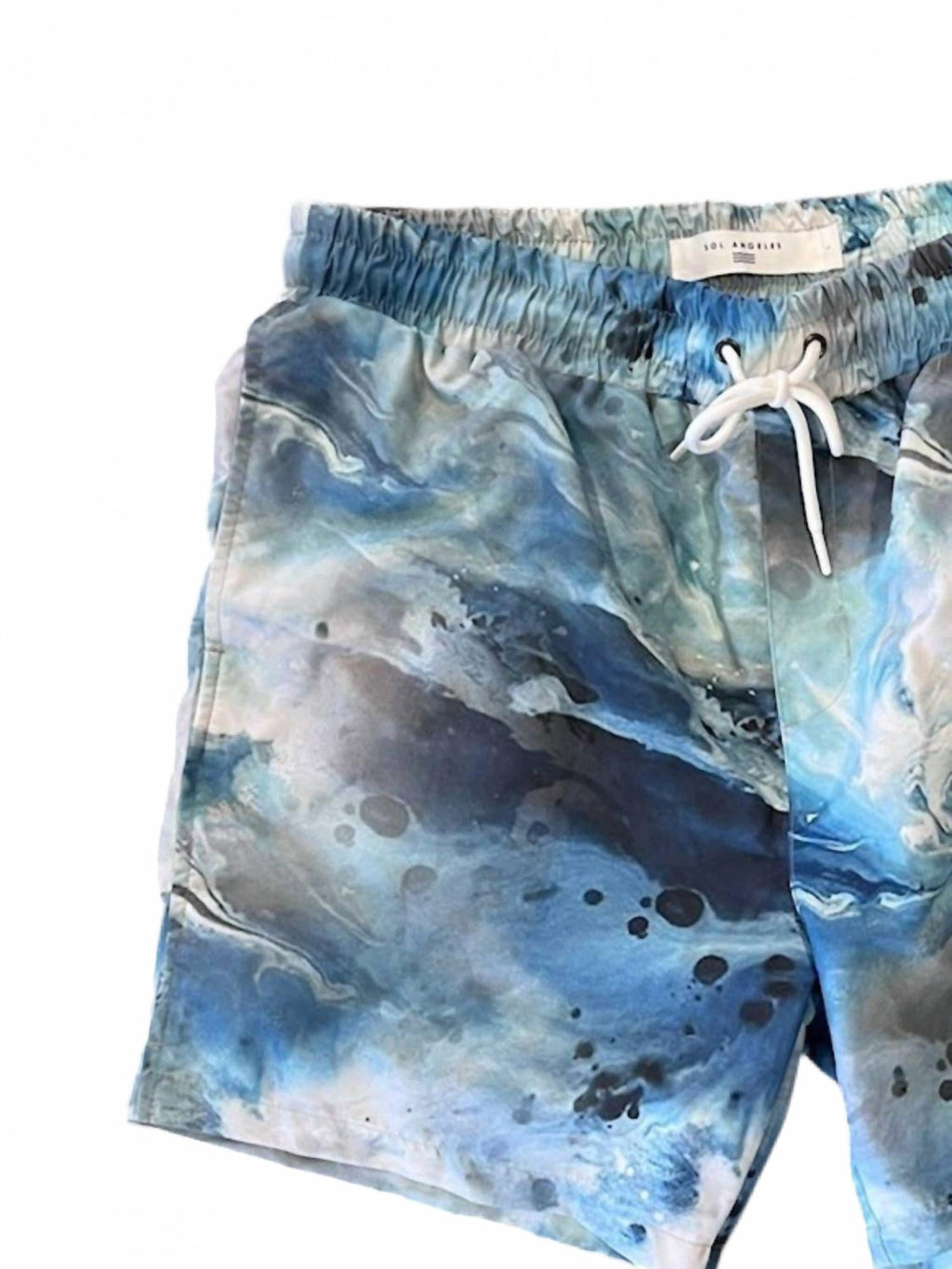 Men's Marble Swirl Short In Multi