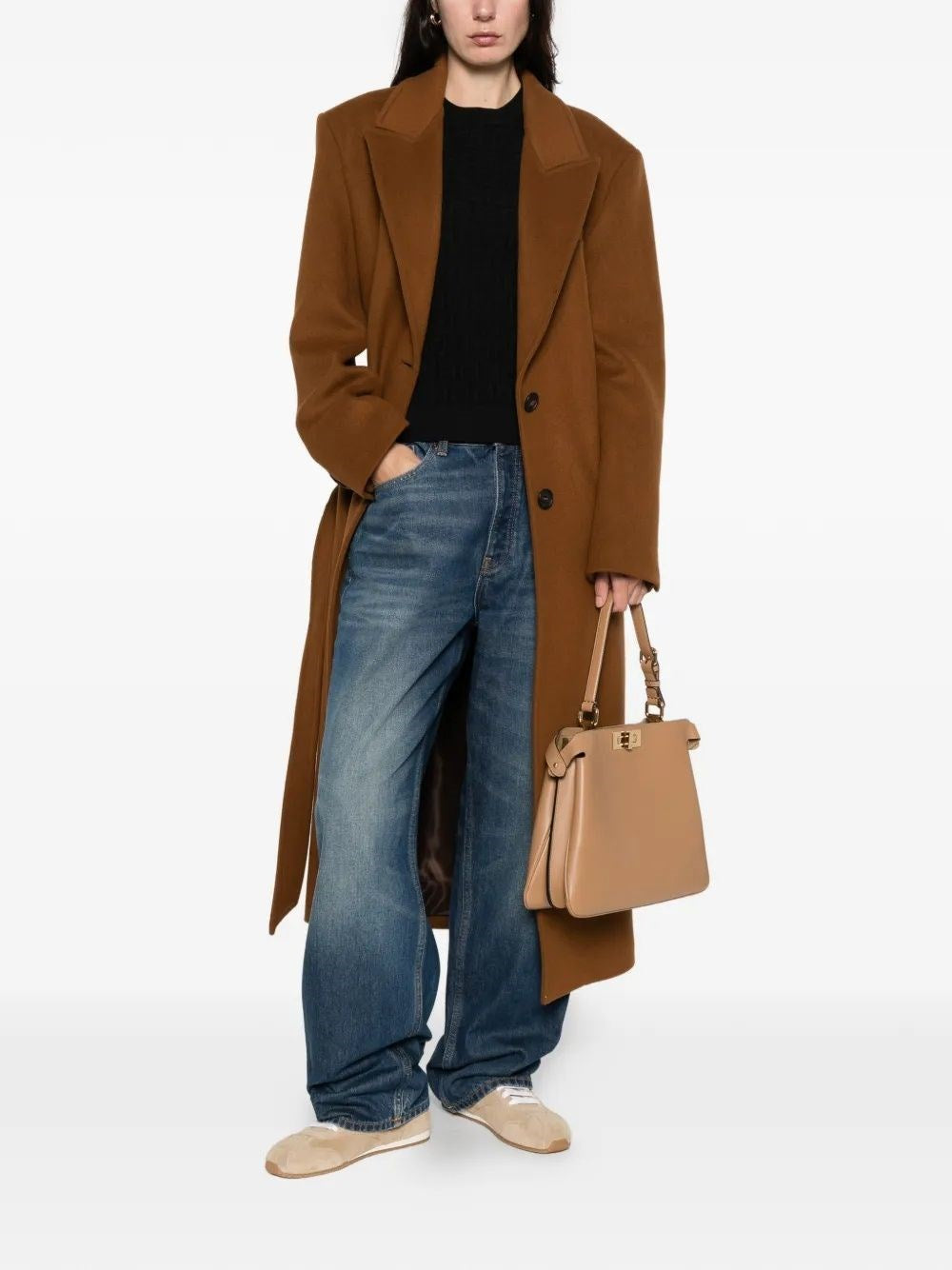 Fendi Women Ff Cotton And Viscose Sweater