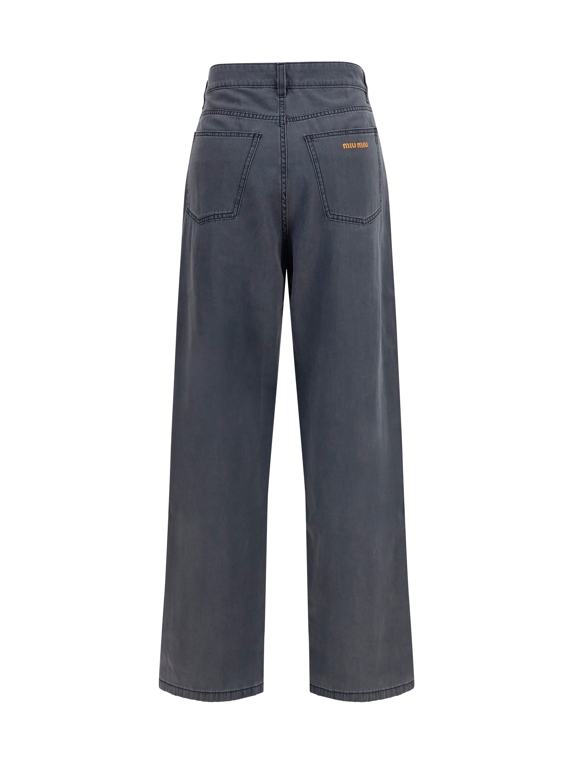 Miu Miu Women Cotton Jeans