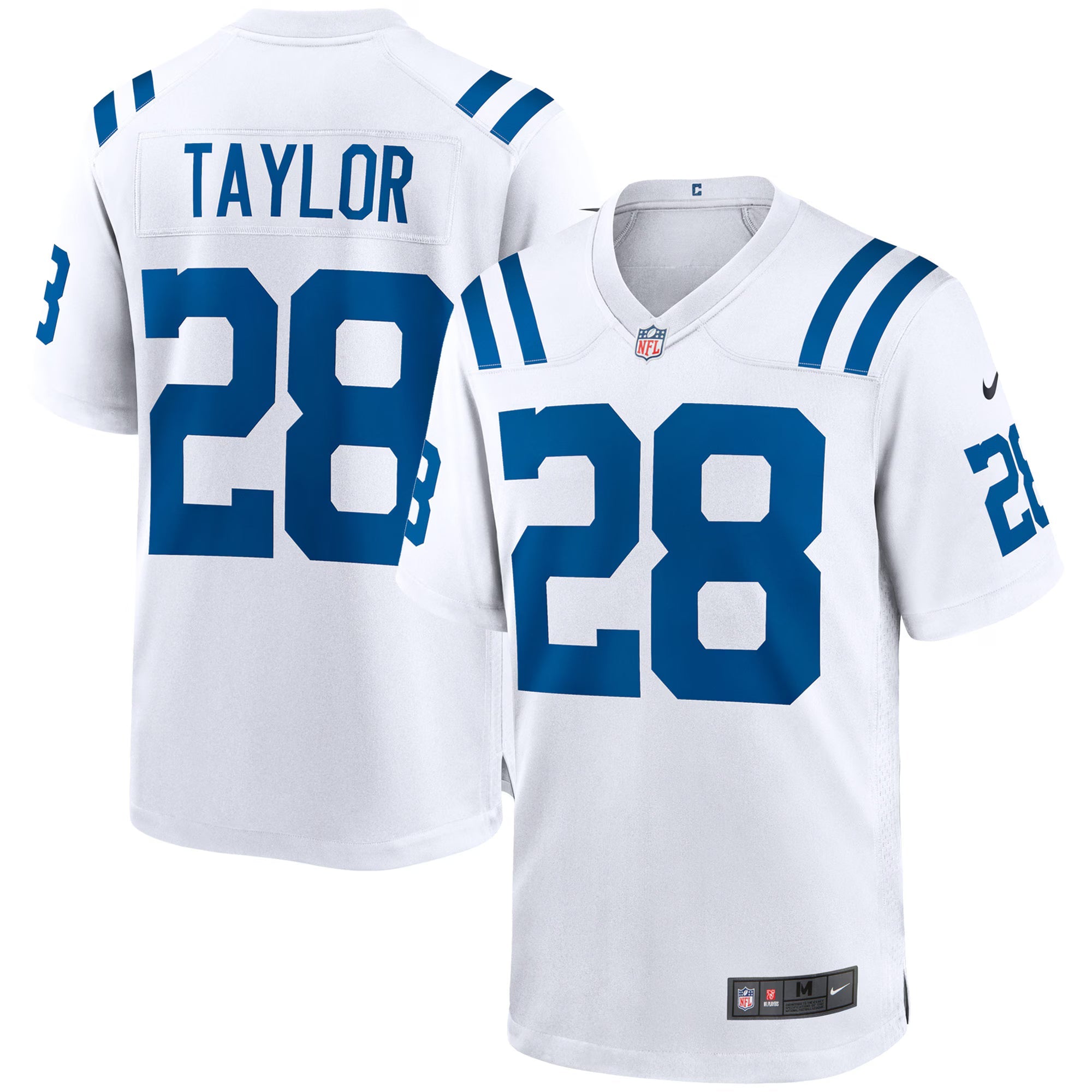 Indianapolis Colts Jonathan Taylor White Game Jersey