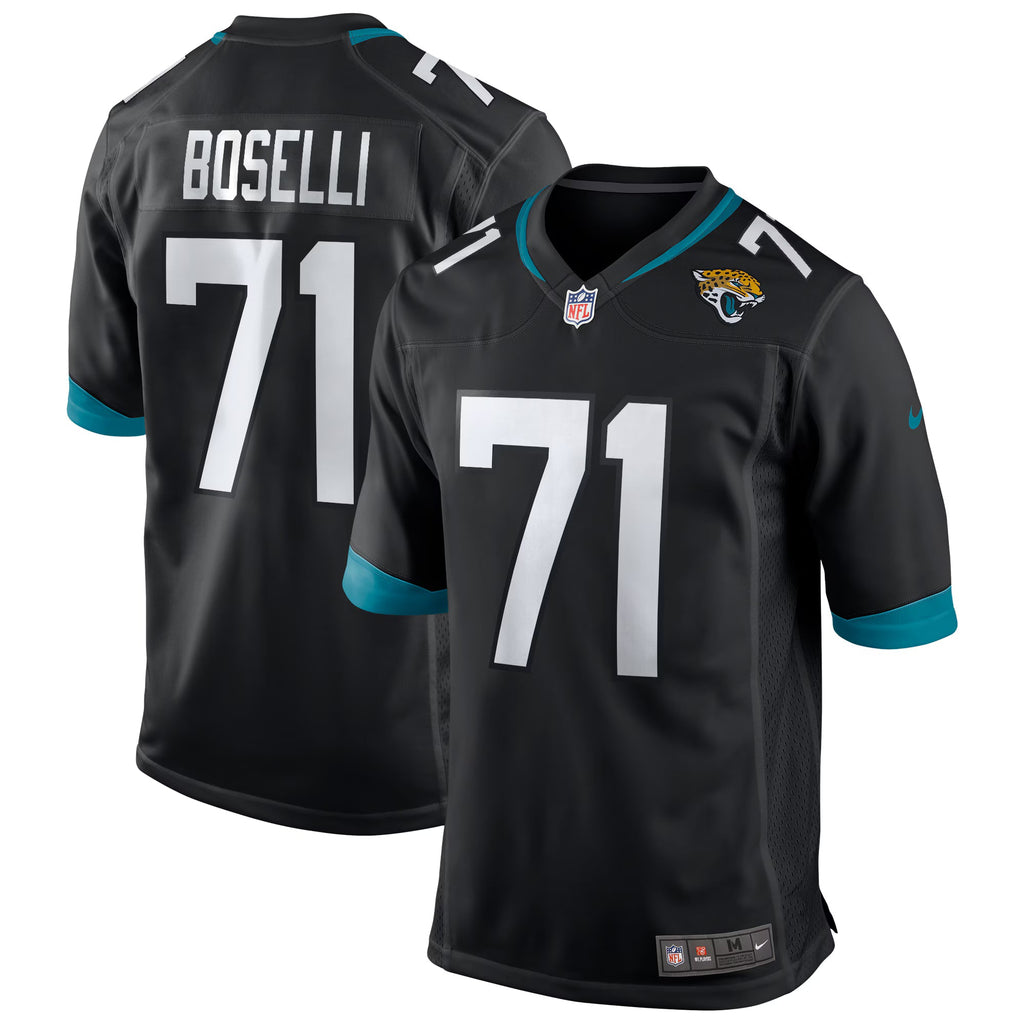 Jacksonville Jaguars Tony Boselli Black Retired Player Alternate Game Jersey