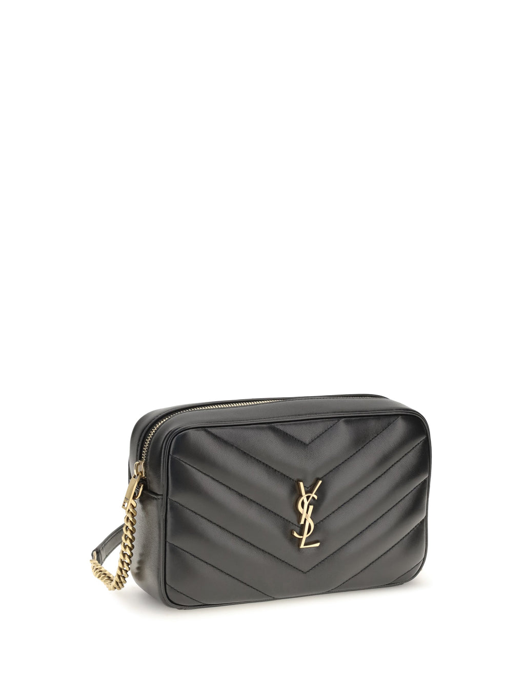 Saint Laurent Women Loulou Matelassé Leather Crossbody Bag