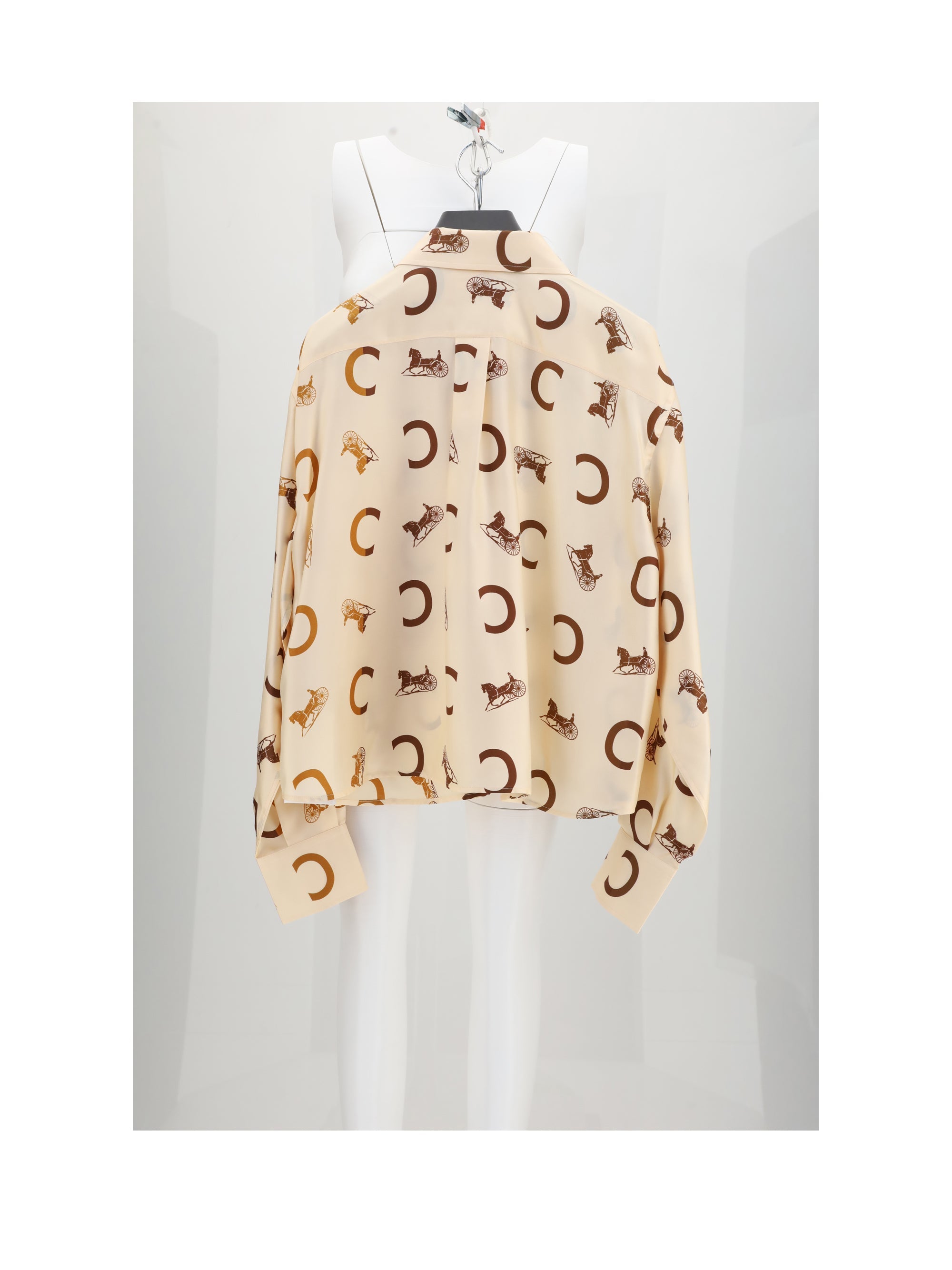 Celine Women Cropped Shirt