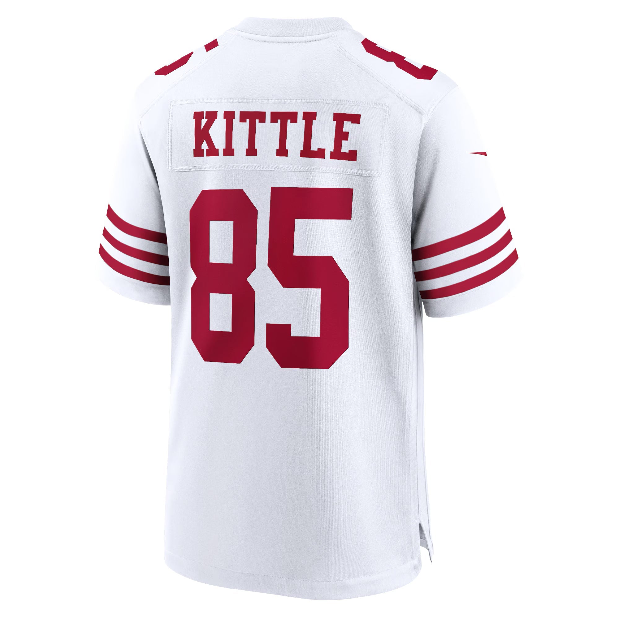 San Francisco 49ers George Kittle White Player Game Jersey