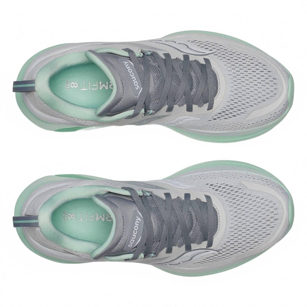 Women's Omni 22 Running Shoe In Gray/ Mint