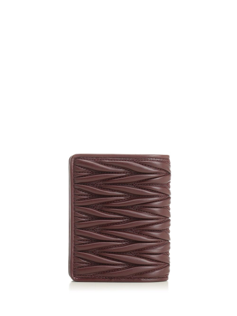 Miu Miu Women Matelasse Wallet