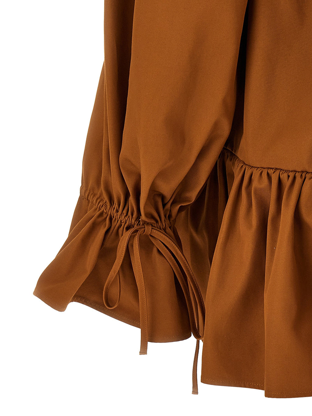 Saint Laurent Women Flounces Mini Dress