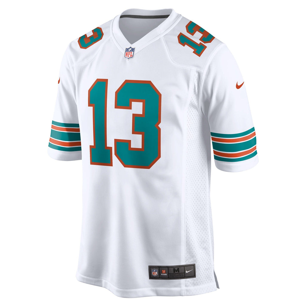 Miami Dolphins Dan Marino White Retired Player Jersey