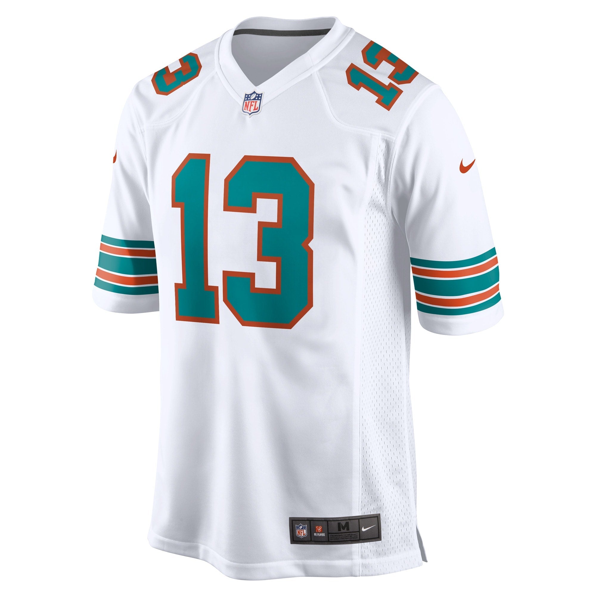 Miami Dolphins Dan Marino White Retired Player Jersey