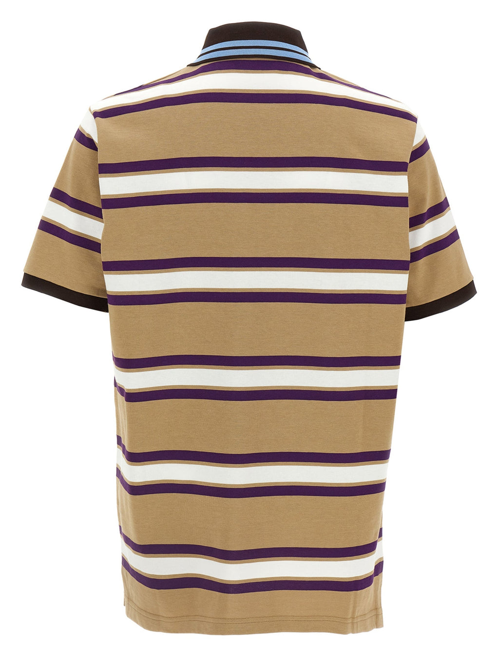Gucci Men Embossed Logo Polo Shirt