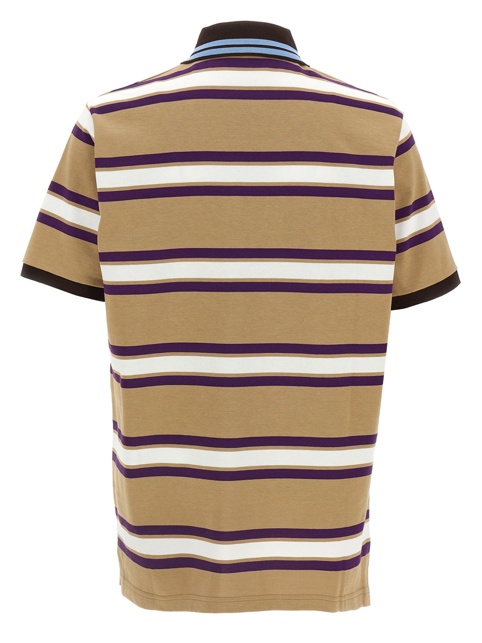 Gucci Men Embossed Logo Polo Shirt