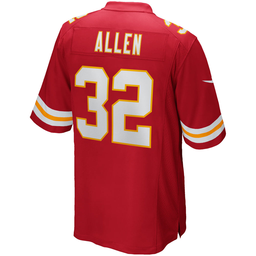 Kansas City Chiefs Marcus Allen Red Game Retired Player Jersey