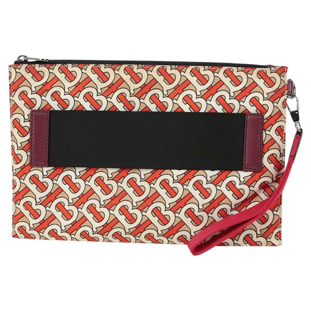 Monogram Strap Clutch