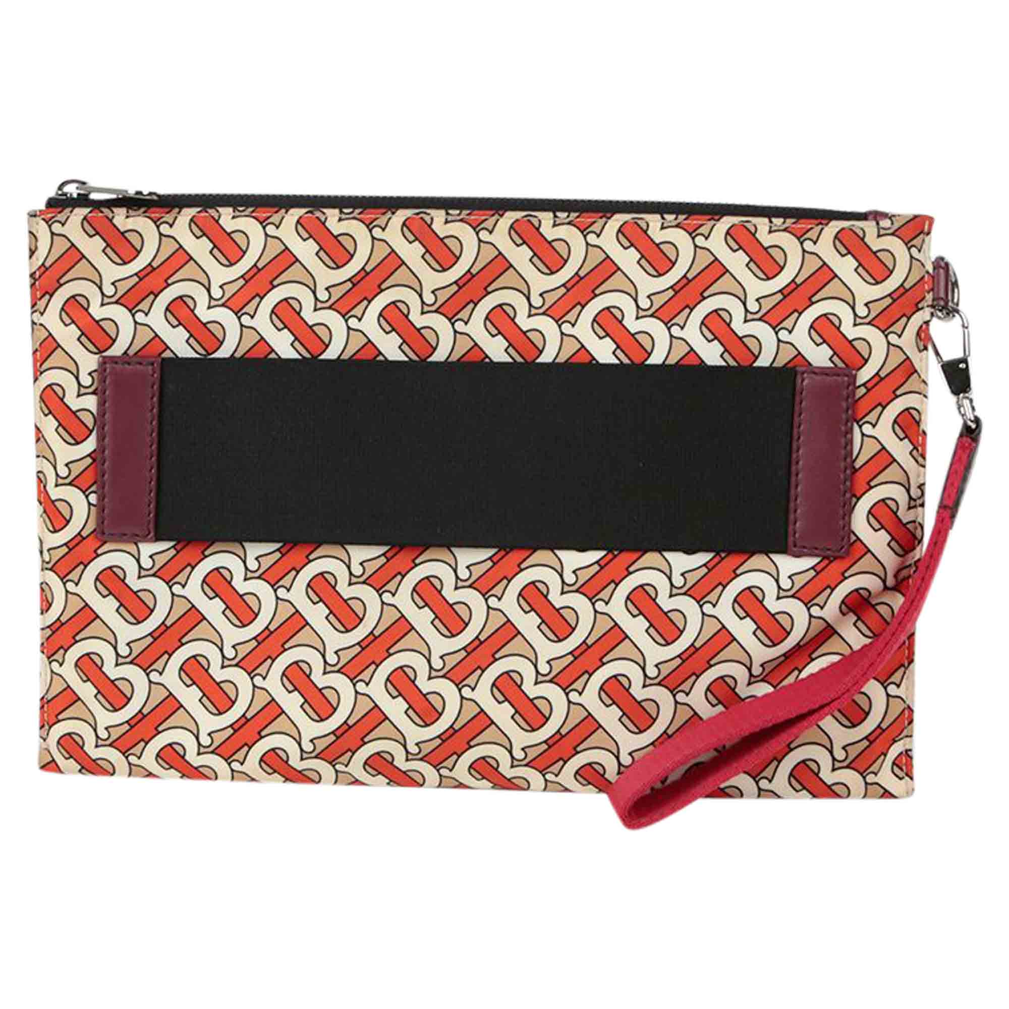 Monogram Strap Clutch