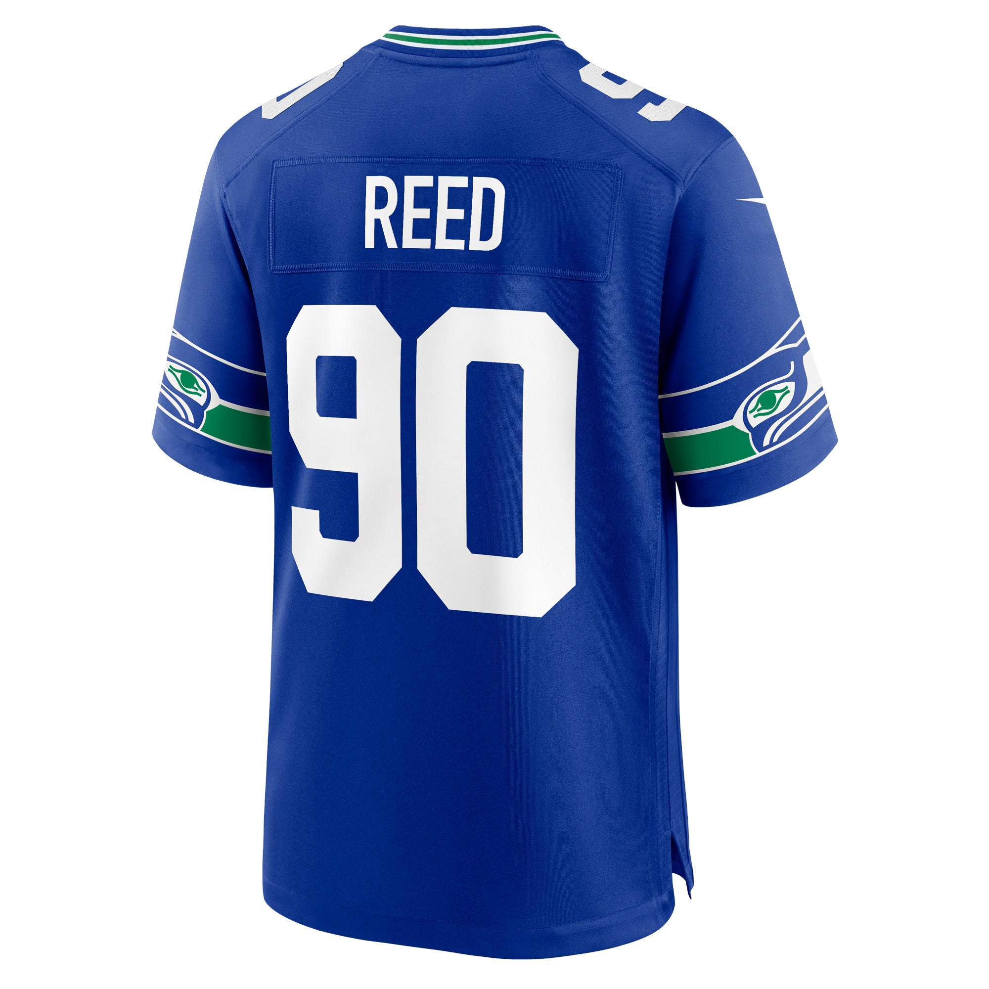Seattle Seahawks Jarran Reed Royal Alternate Game Jersey