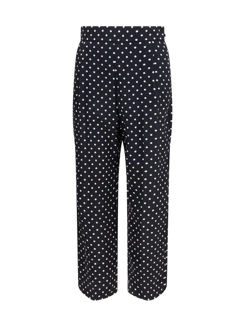 Valentino Women Polka-Dot Crêpe De Chine Pants