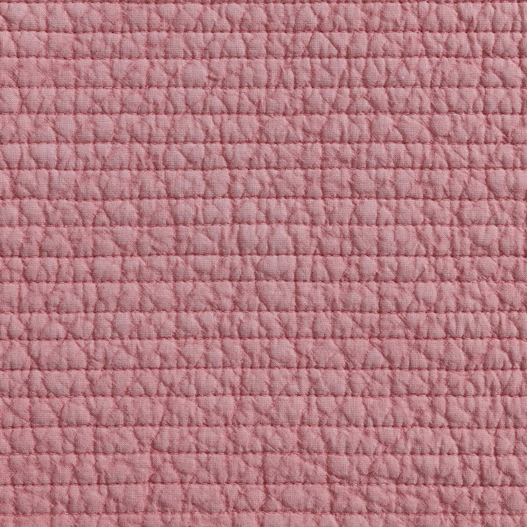 Nautica Seashore Stitch Pink Twin Quilt Set