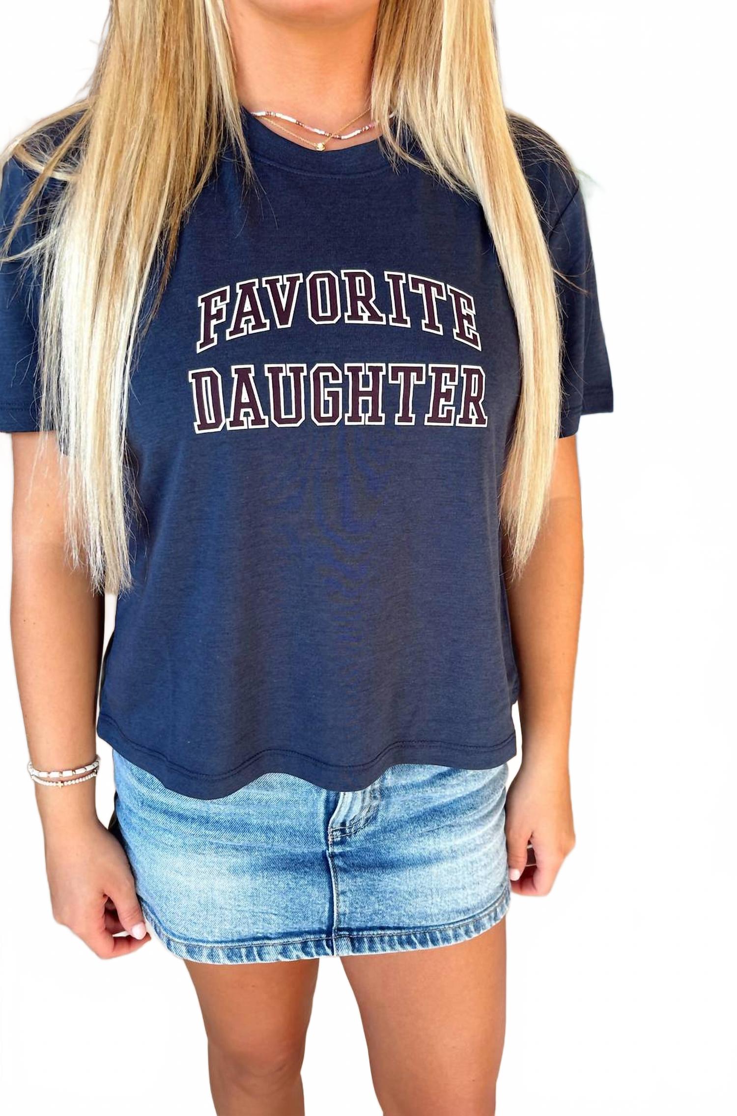 The Collegiate Tee In Navy