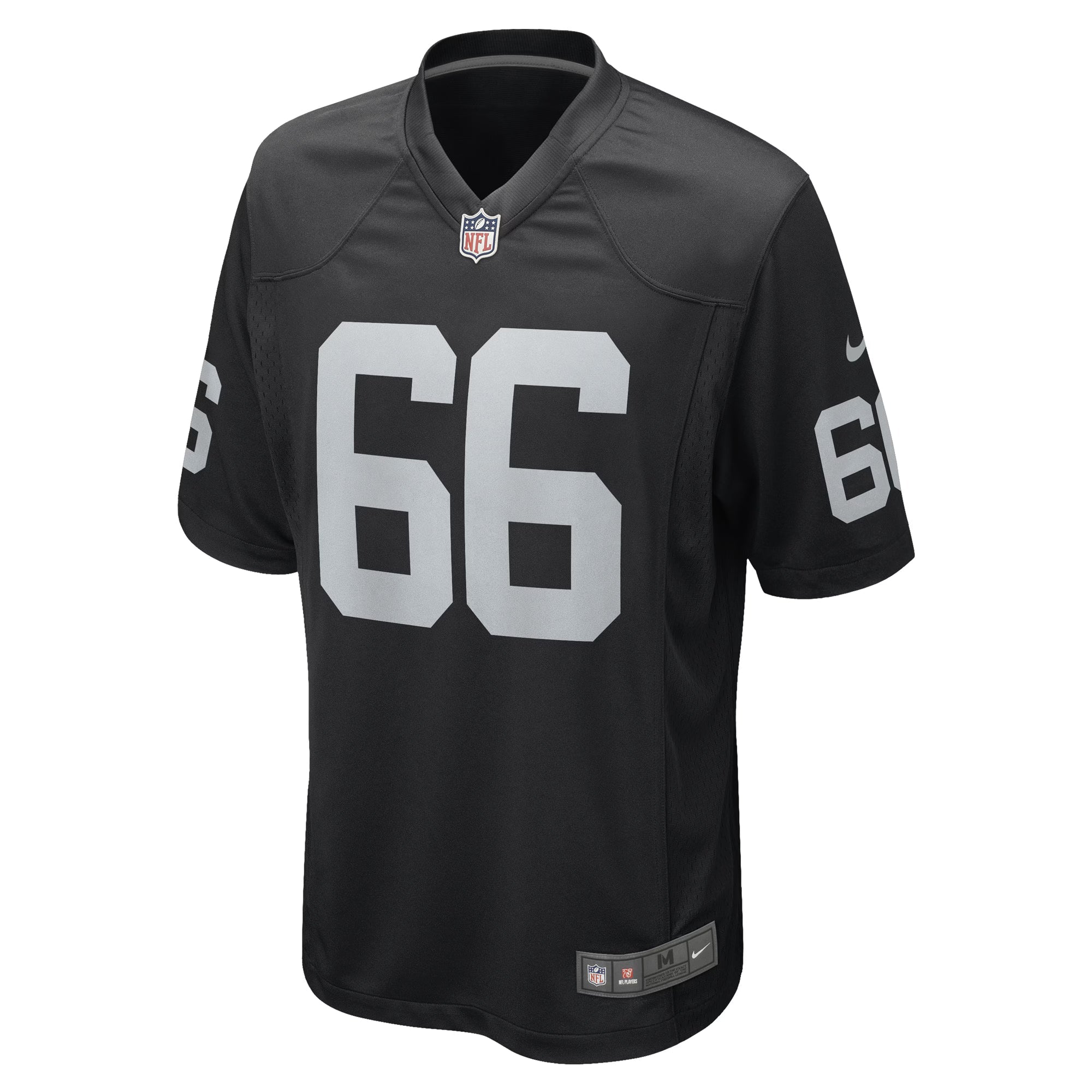 Las Vegas Raiders Dylan Parham Black Game Player Jersey