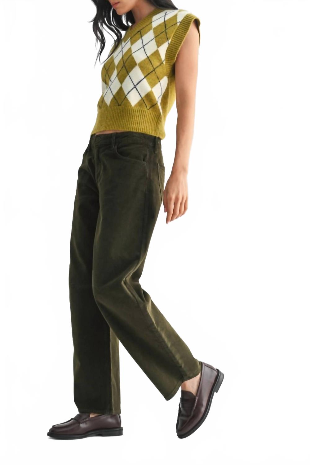 Women's Boise Barrel Jean In Olive
