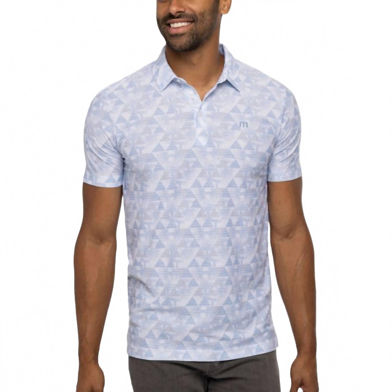 At Home Golf Polo Shirt In White