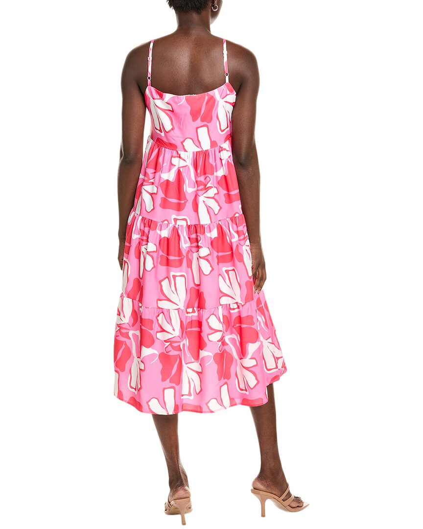 IPPONELLI Tiered Midi Dress