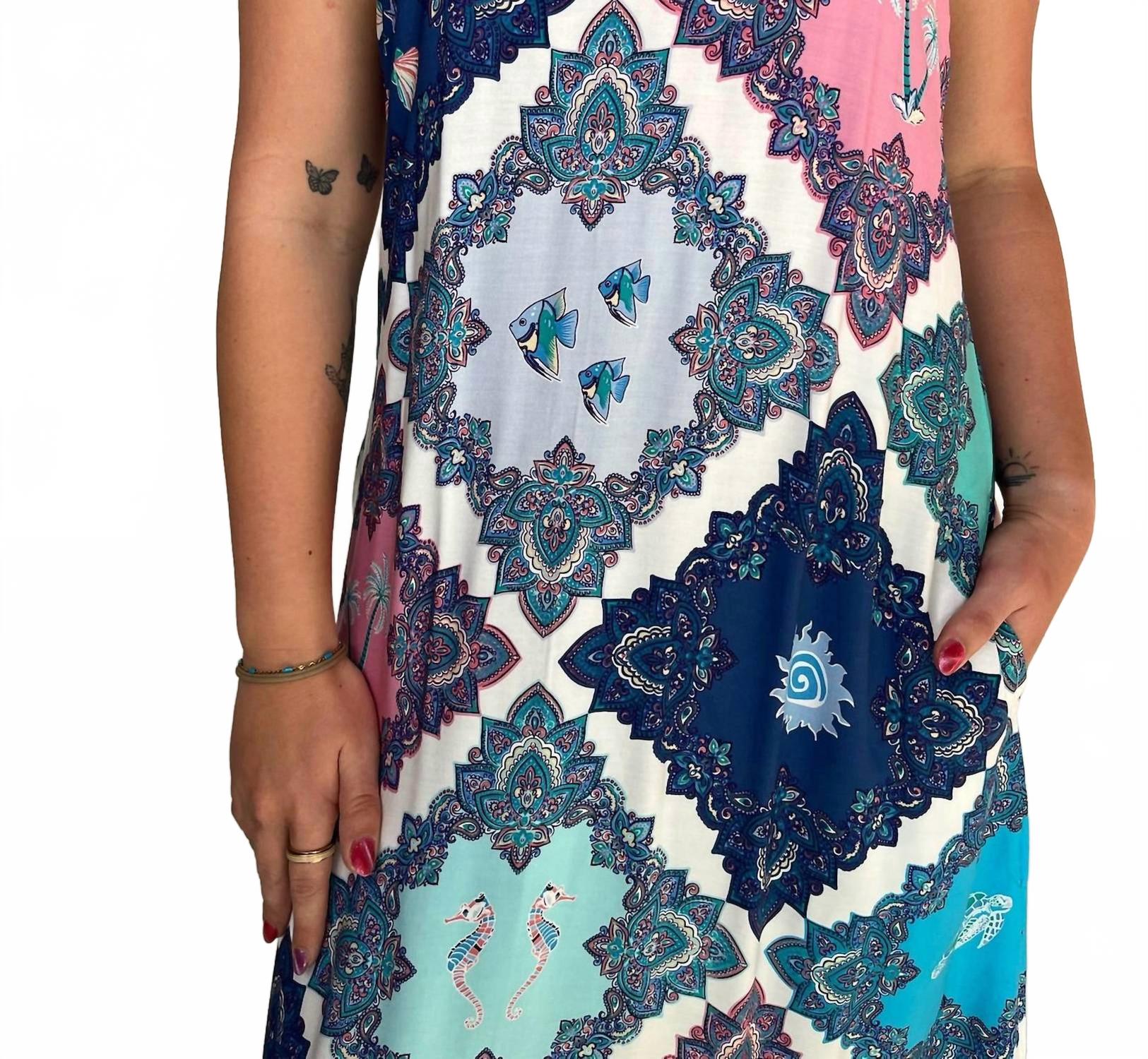 Maui Dress In Blue