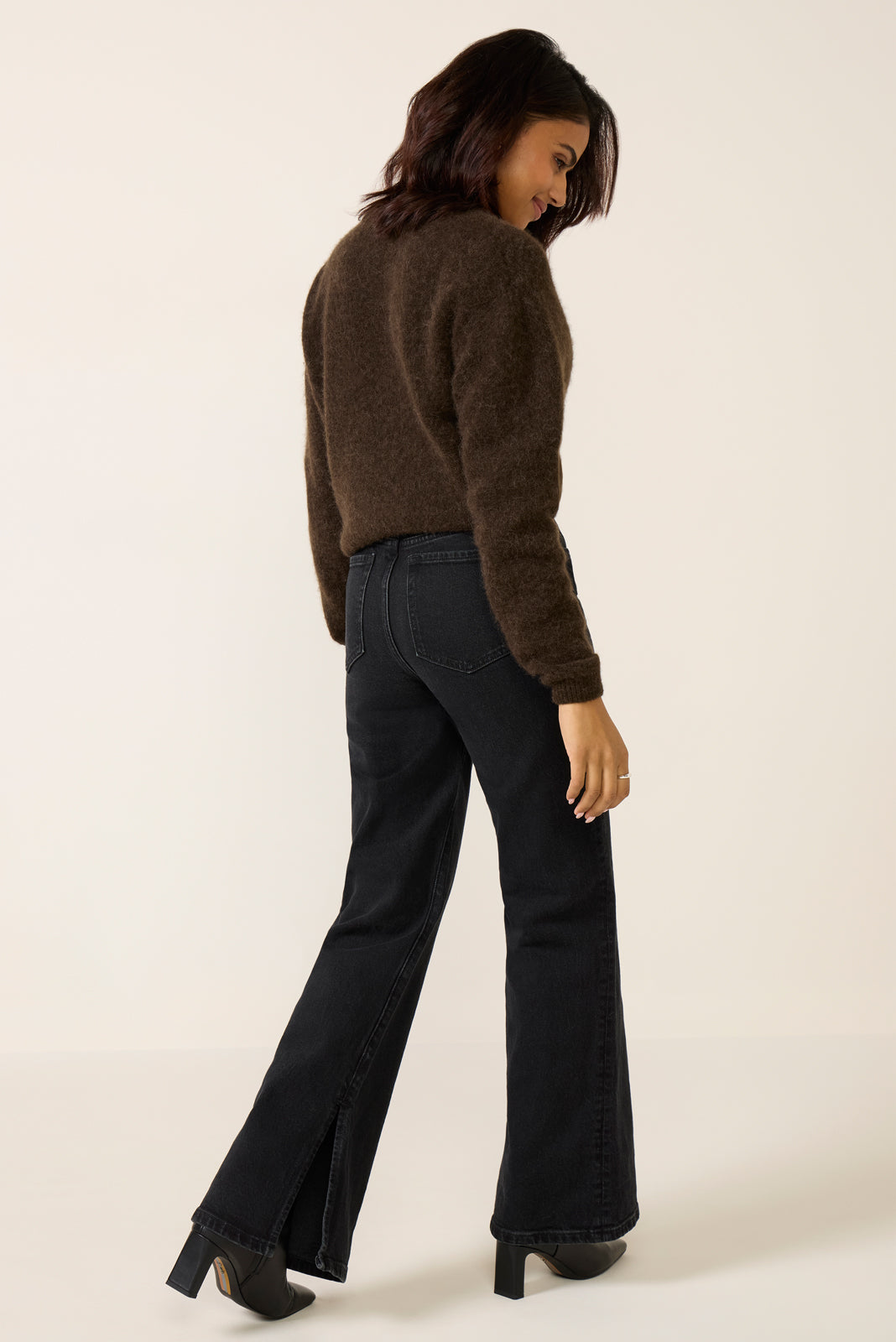 Women's Ever Vintage Bootcut w Slit Jean