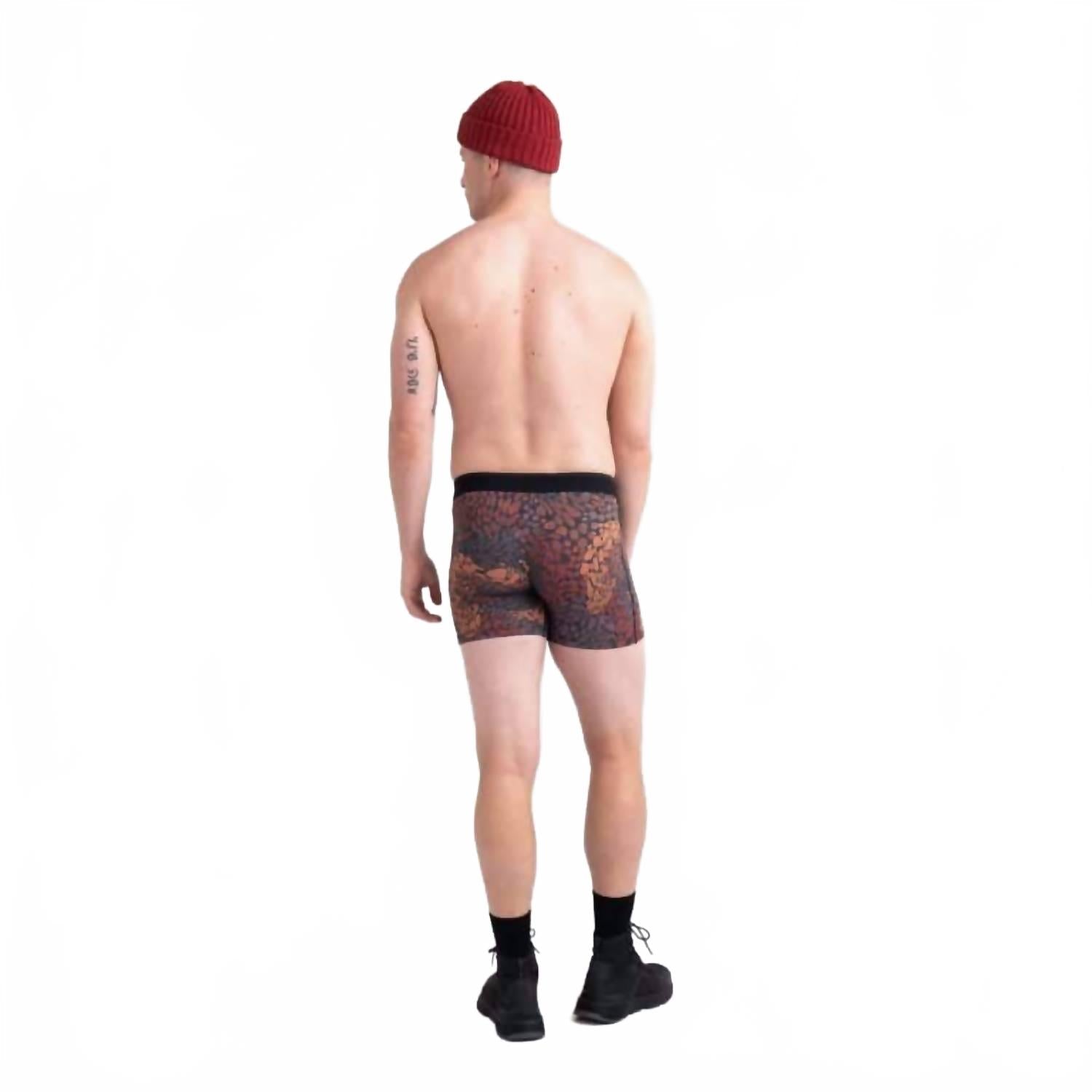 Quest Boxer Brief In River Rock Camo Clay