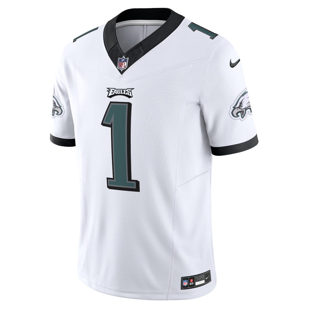 Philadelphia Eagles Jalen Hurts White Vapor F.U.S.E. Limited Jersey