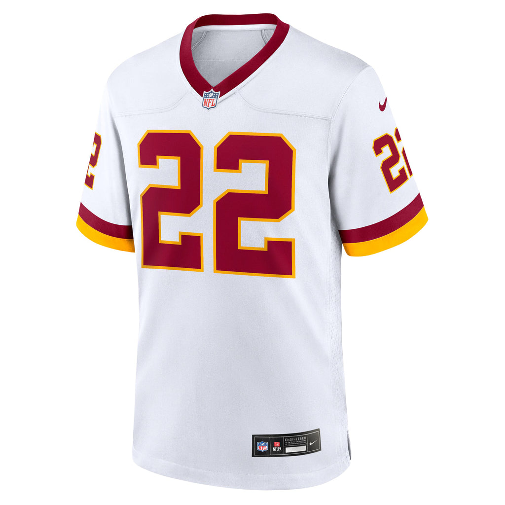 Washington Commanders Jacory Croskey-Merritt White Game Super Bowl Era Jersey
