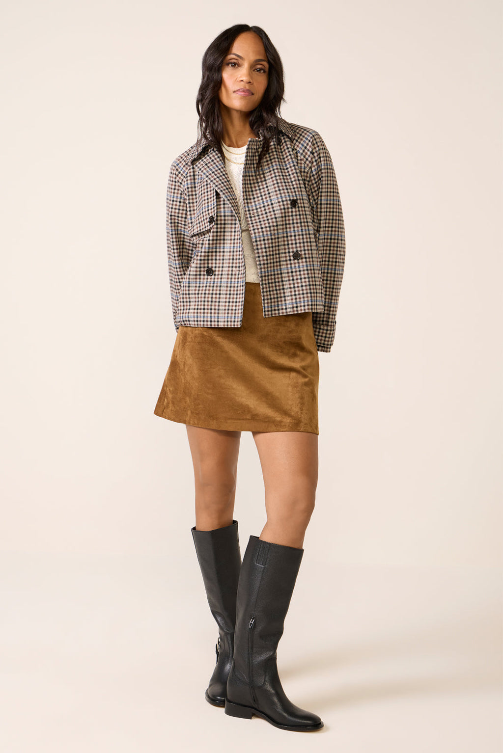Women's Ciera Suede Mini Skirt