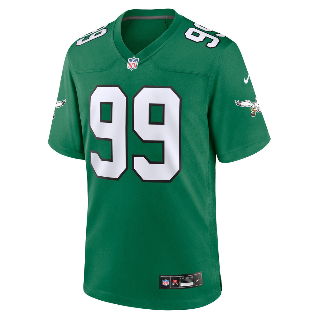Philadelphia Eagles Jerome Brown Kelly Green Retired Player Alternate Game Jersey