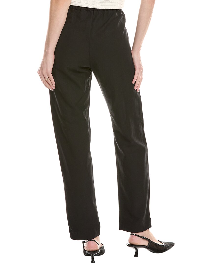 Enza Costa Twill Easy Linen-Blend Pant