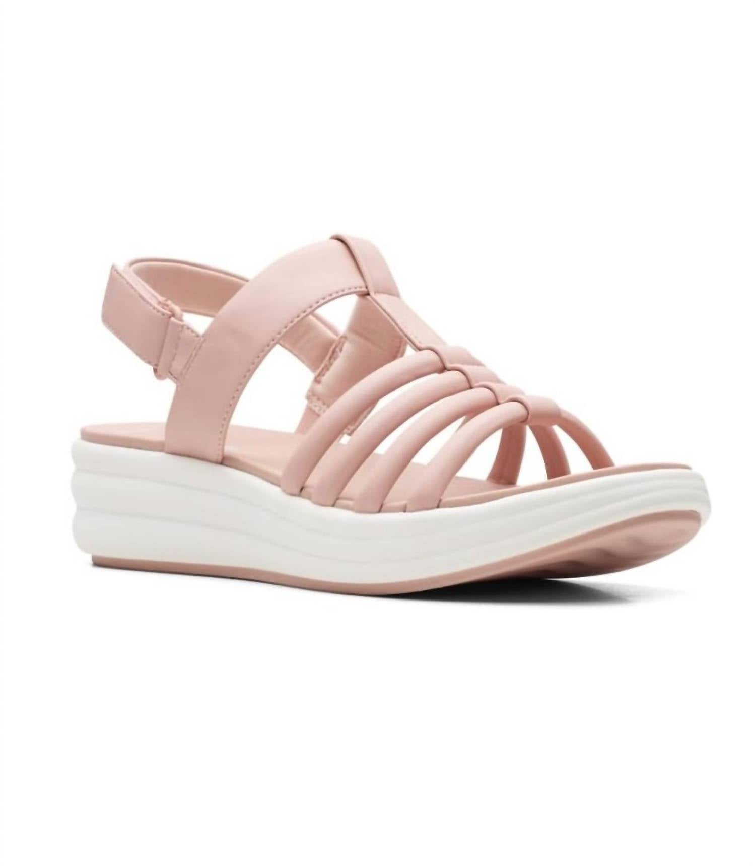 Women's Drift Ease Sandal In Taupe Synthetic