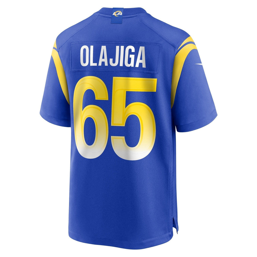 David Olajiga Los Angeles Rams Nike Game Jersey -  Royal