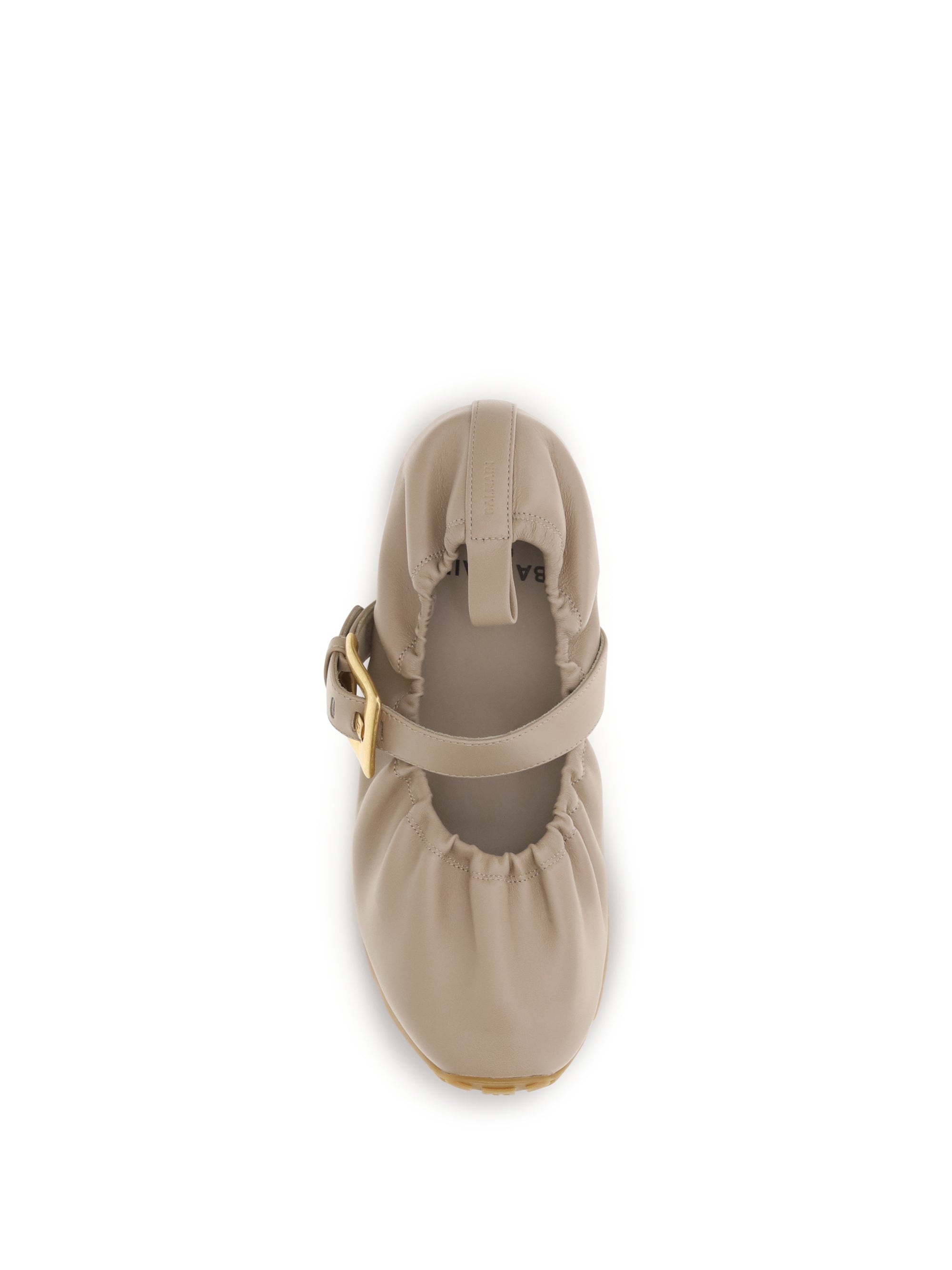 Balmain Women Buckle Strap Ballerinas