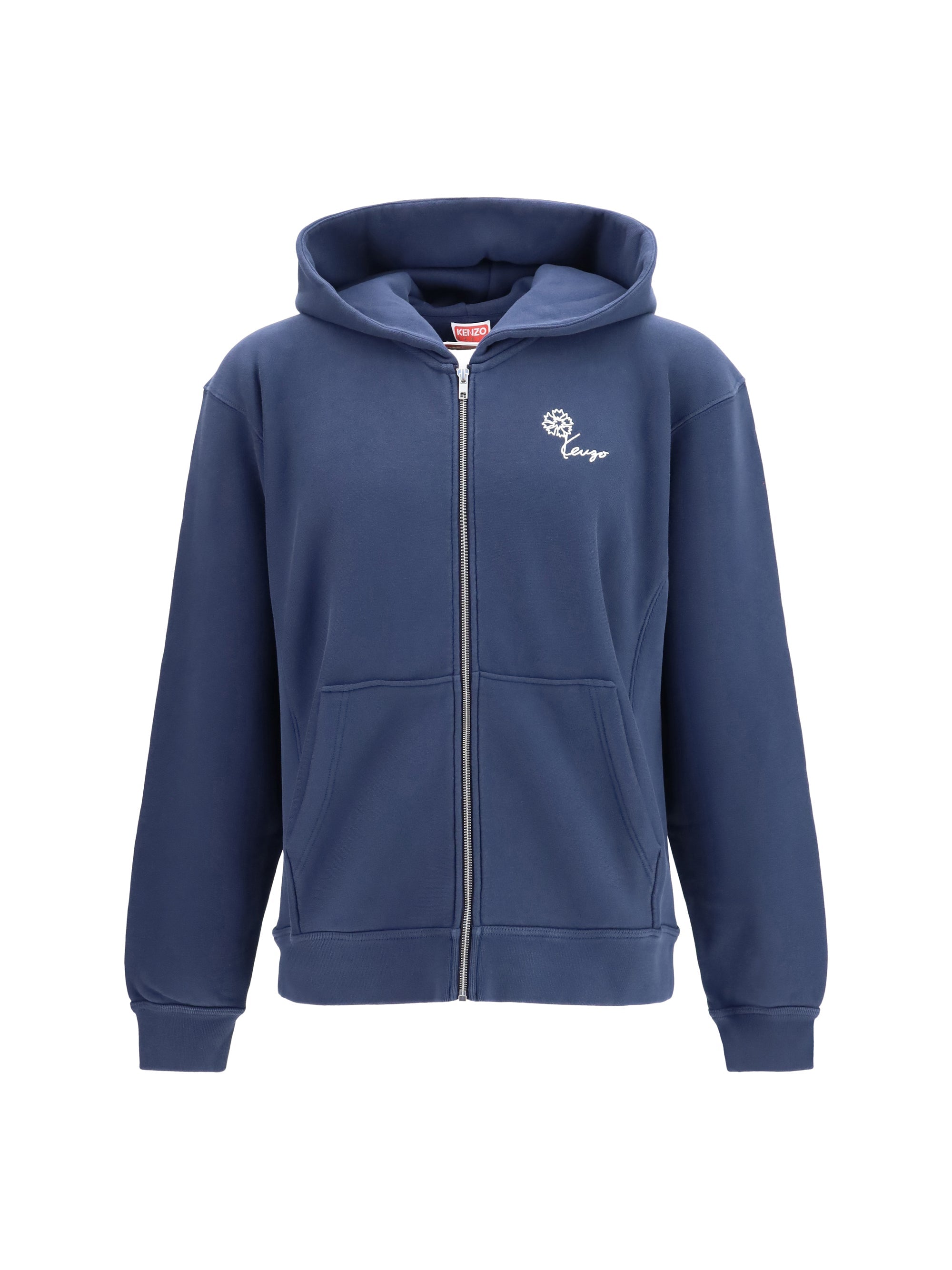 Kenzo Men Kenzo Tulip Zip Hoodie