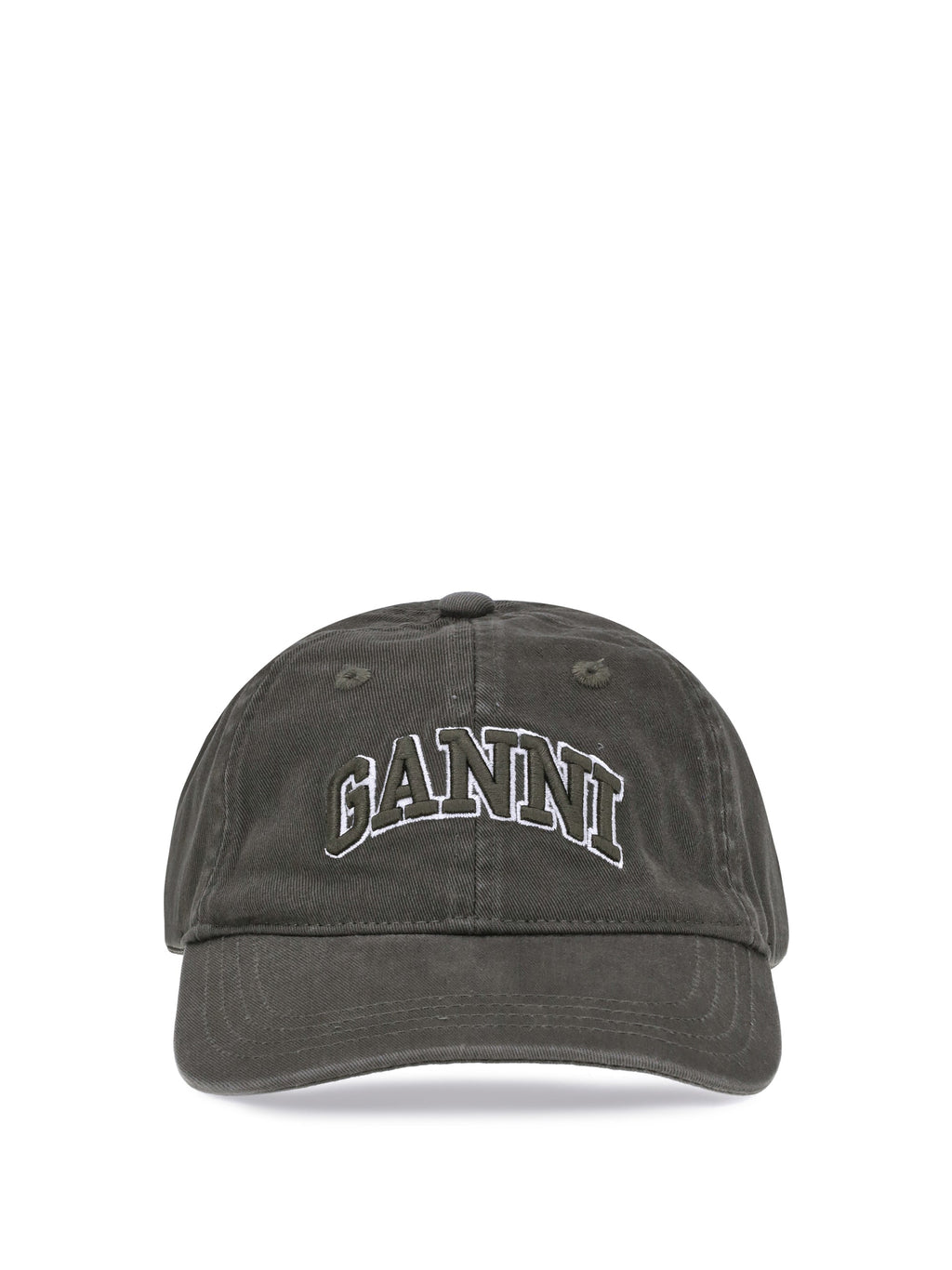 Ganni Women Logo Baseball Cap