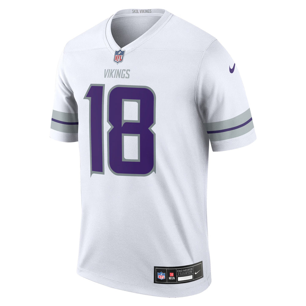 Minnesota Vikings Justin Jefferson White Legend Player Performance Top